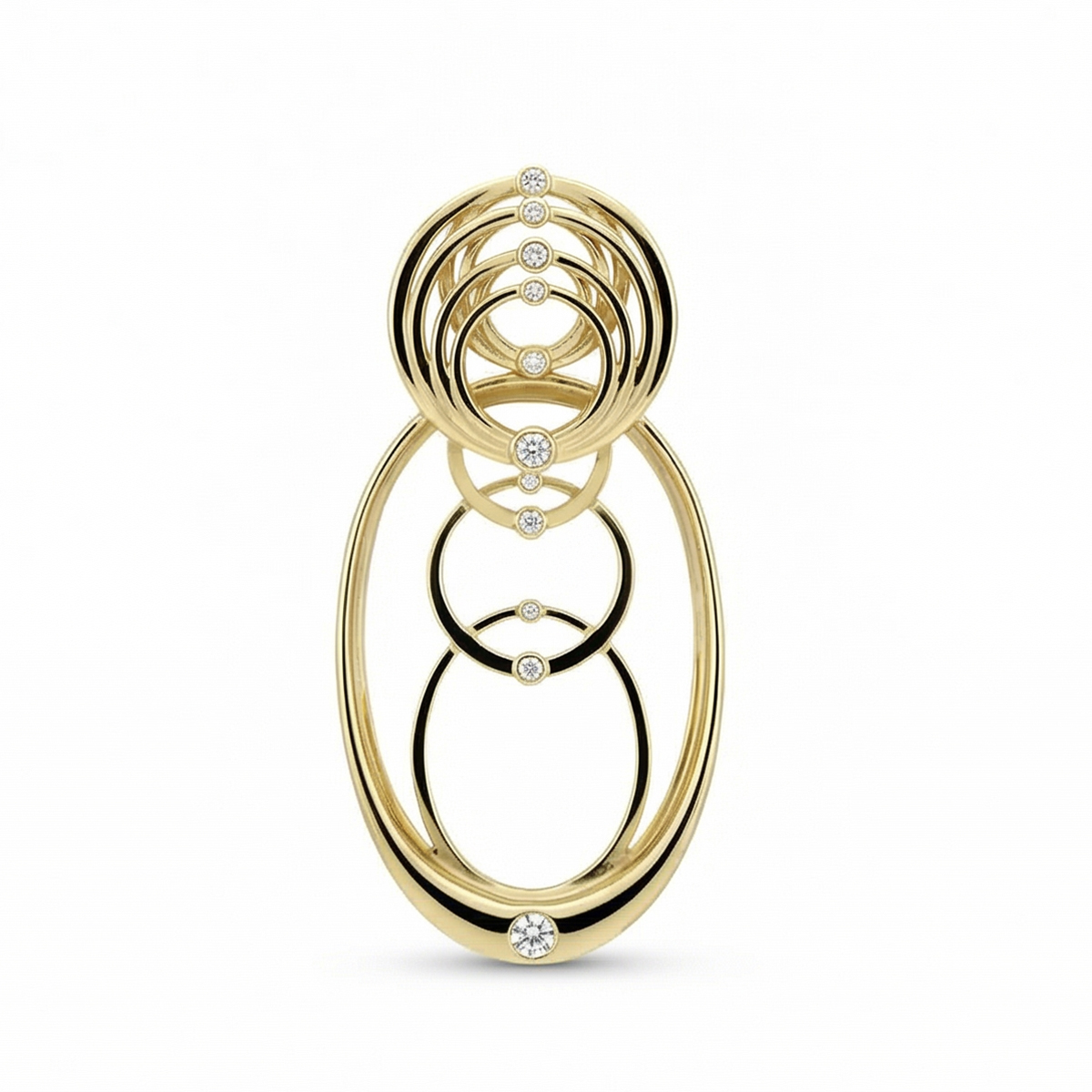Free Fall Kinetic Trajectory Pendant